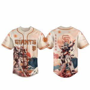 Giants x Gundam Baseball Jersey 2025 Giants x Gundam Baseball Jersey 2025