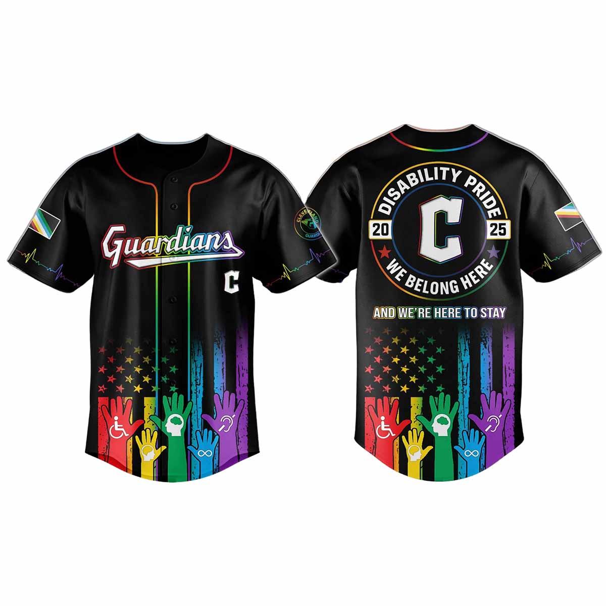 Guardians Disability Pride Month Jersey 2025 Guardians Disability Pride Month Jersey 2025