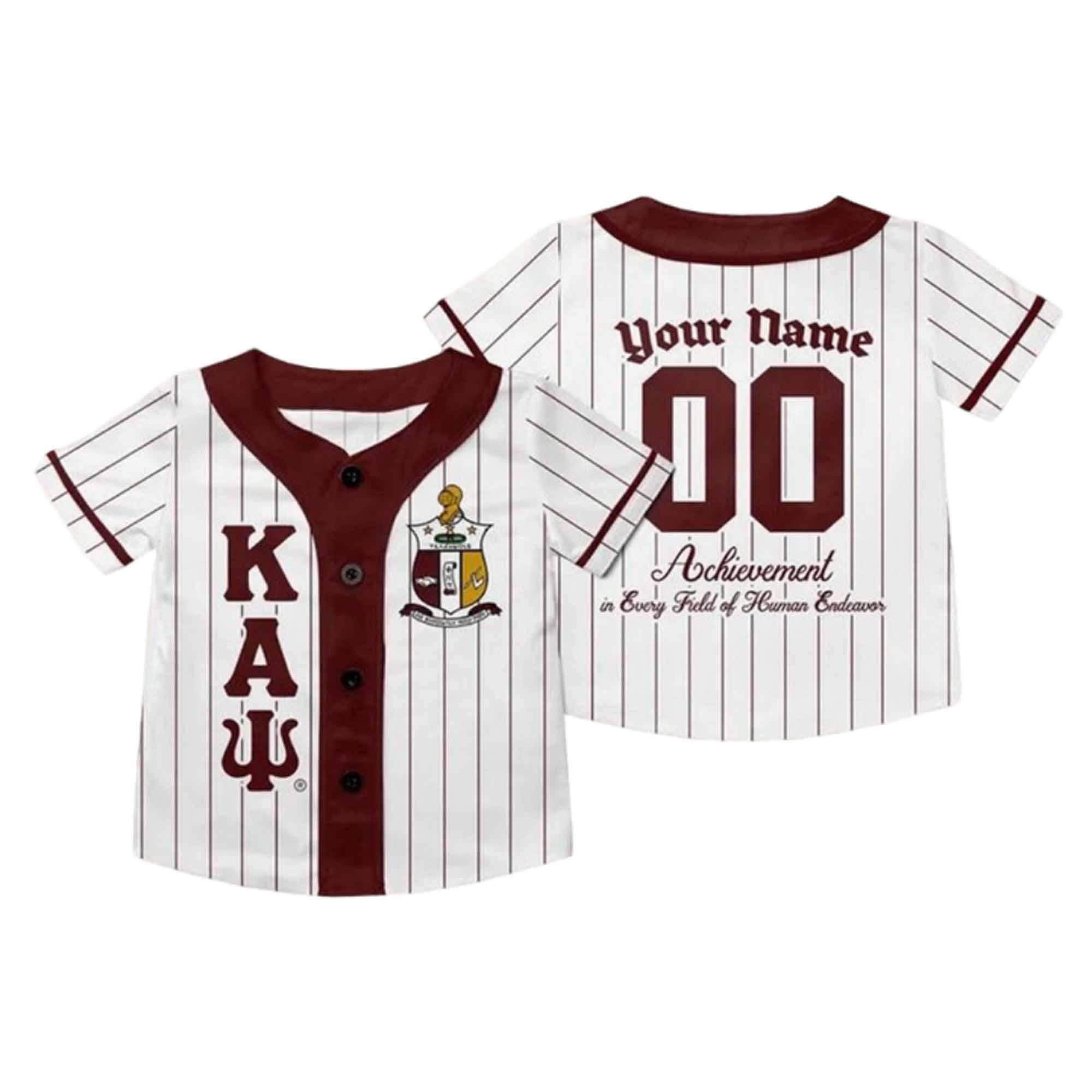 Kappa Alpha Psi Fraternity Baseball Jersey Kappa Alpha Psi Fraternity Baseball Jersey