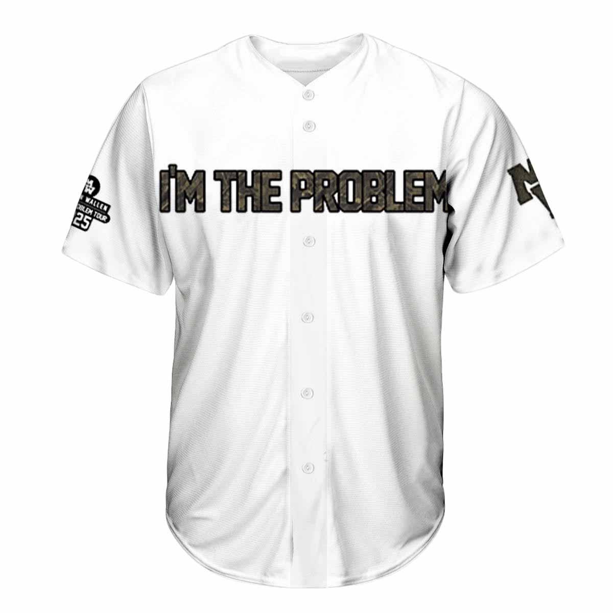Morgan Wallen I’m The Problem Wisconsin Badgers Jersey Morgan Wallen Im The Problem Wisconsin Badgers Jersey