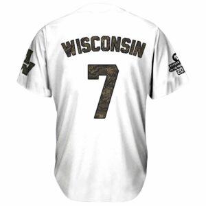 Morgan Wallen Im The Problem Wisconsin Badgers Jersey 1 Morgan Wallen I’m The Problem Wisconsin Badgers Jersey