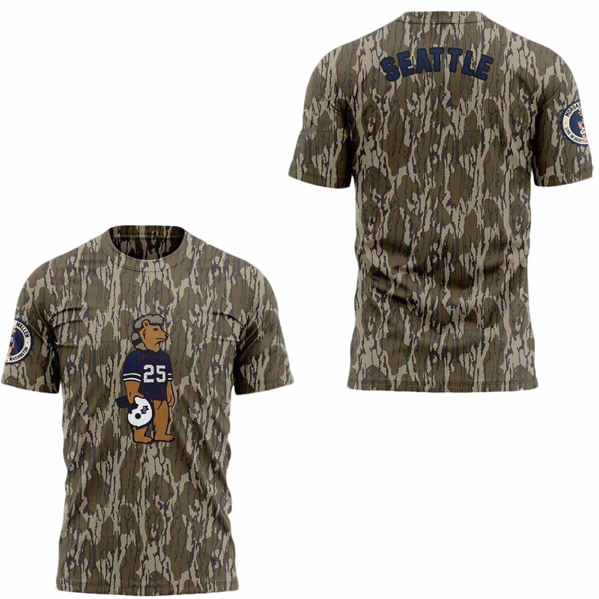 Morgan Wallen Seattle 2025 Camo T Shirt Morgan Wallen Seattle 2025 Camo T-Shirt