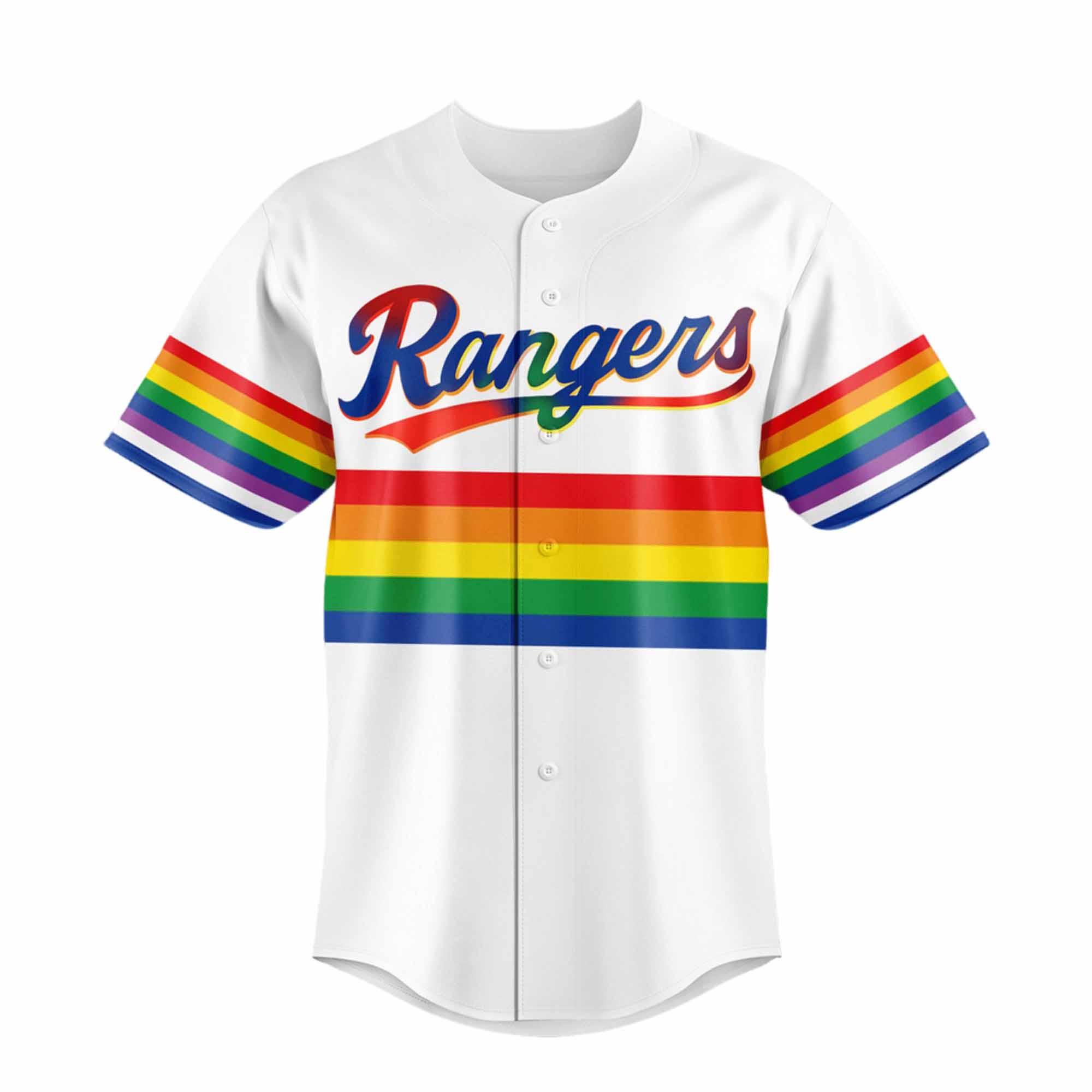 Rangers Pride Night Jersey 2025 Rangers Pride Night Jersey 2025