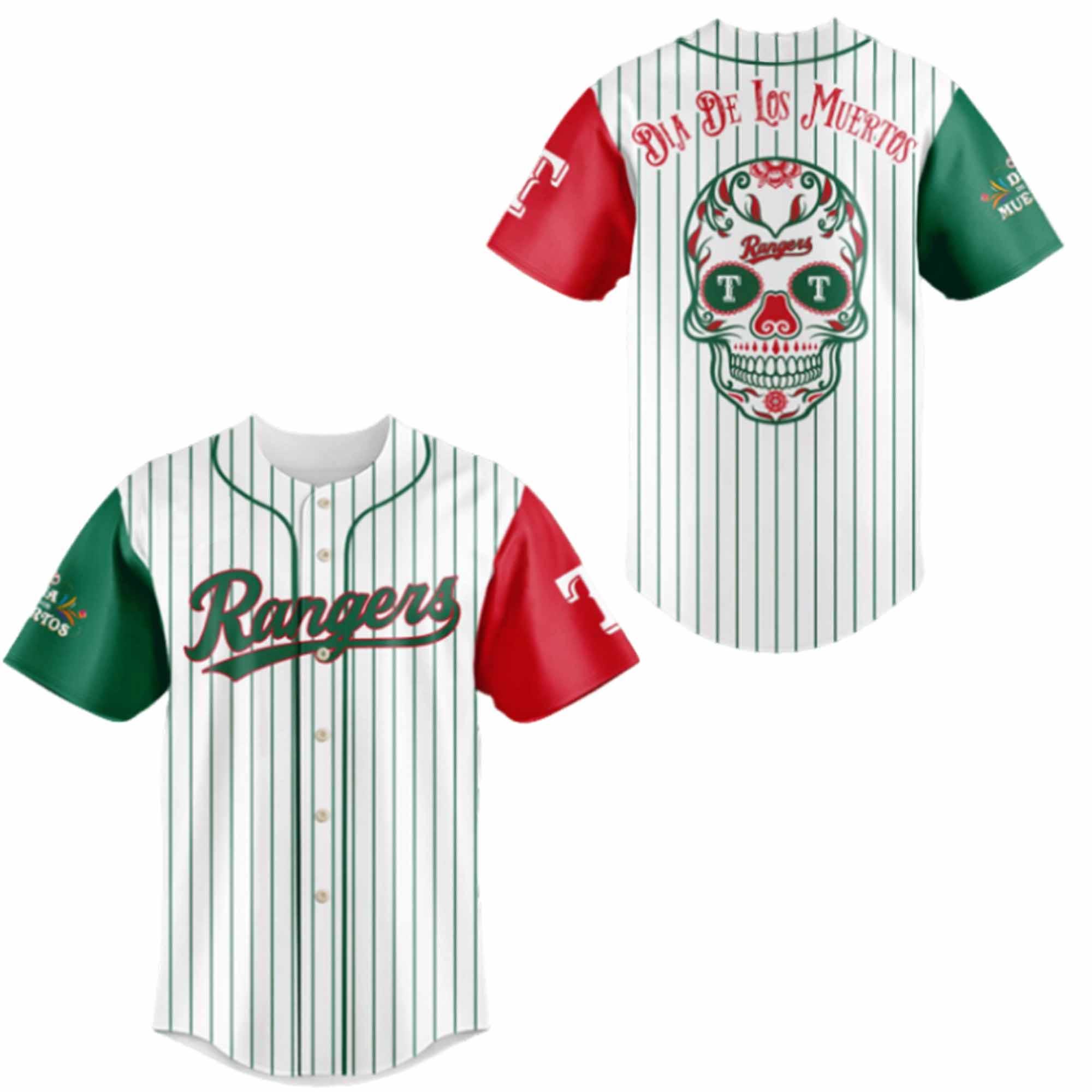 Rangers x Dia De Los Muertor 2025 Jersey Rangers x Dia De Los Muertor 2025 Jersey