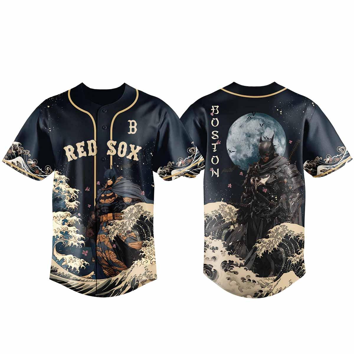 Red Sox x Batman Night Jersey 2025 Red Sox x Batman Night Jersey 2025