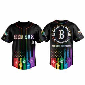 Redsox Disability Pride Month Jersey 2025 Redsox Disability Pride Month Jersey 2025