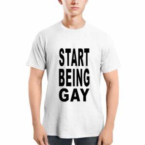 Start Being Gay Shirt 2 Start Being Gay Shirt