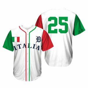 Tigers Italian Heritage Baseball Jersey Giveaway 2025 Tigers Italian Heritage Baseball Jersey Giveaway 2025
