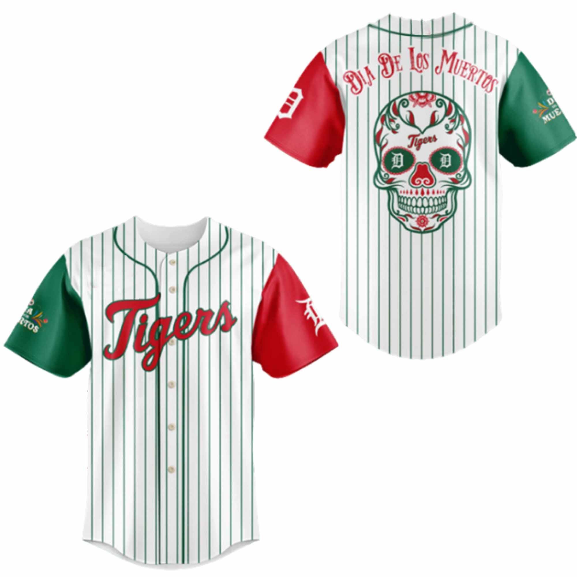 Tigers x Dia De Los Muertor 2025 Jersey Tigers x Dia De Los Muertor 2025 Jersey