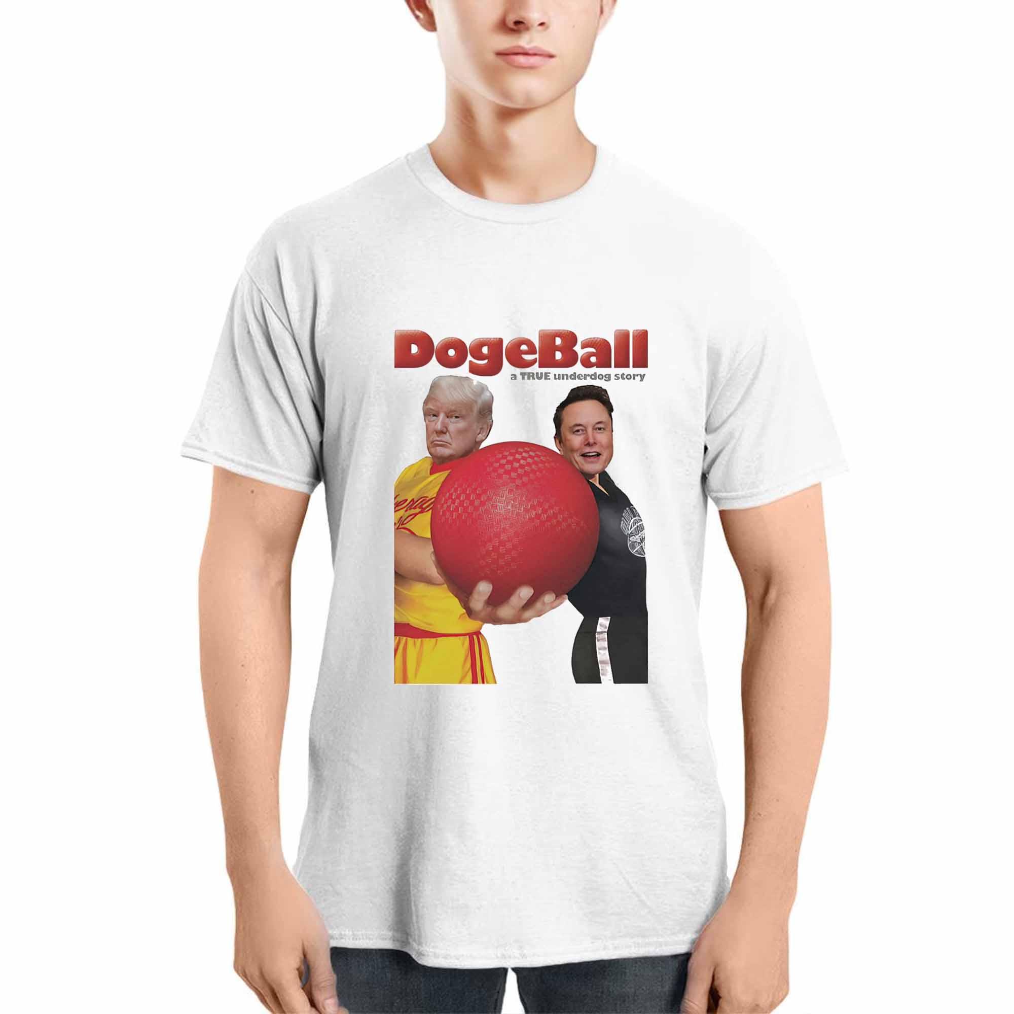 Trump And Elon Musk DogeBall A True Underdog Story Shirt Trump And Elon Musk DogeBall A True Underdog Story Shirt