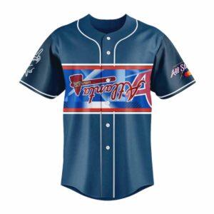 Usher Atlanta Braves Peace Up A Town Down Jersey Usher Atlanta Braves Peace Up A Town Down Jersey