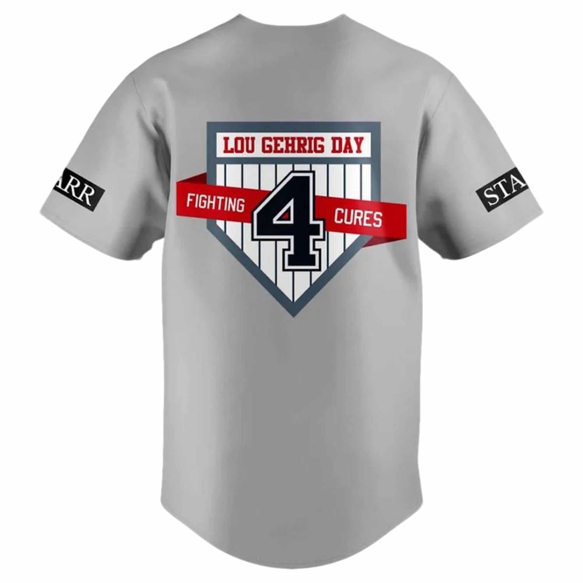 Yankees 2025 Lou Gehrig Day Jersey Yankees 2025 Lou Gehrig Day Jersey