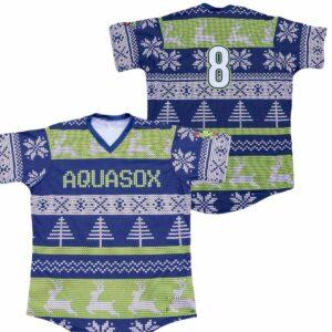 2025 AquaSox Christmas In July Jersey Giveaway 2025 AquaSox Christmas In July Jersey Giveaway