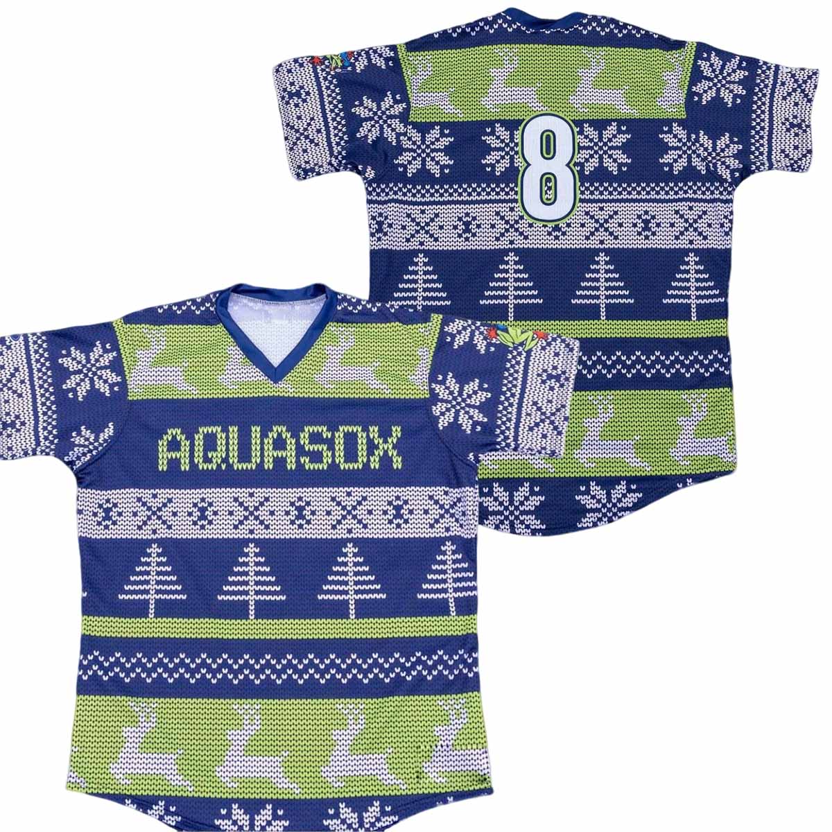 2025 AquaSox Christmas In July Jersey Giveaway 2025 AquaSox Christmas In July Jersey Giveaway