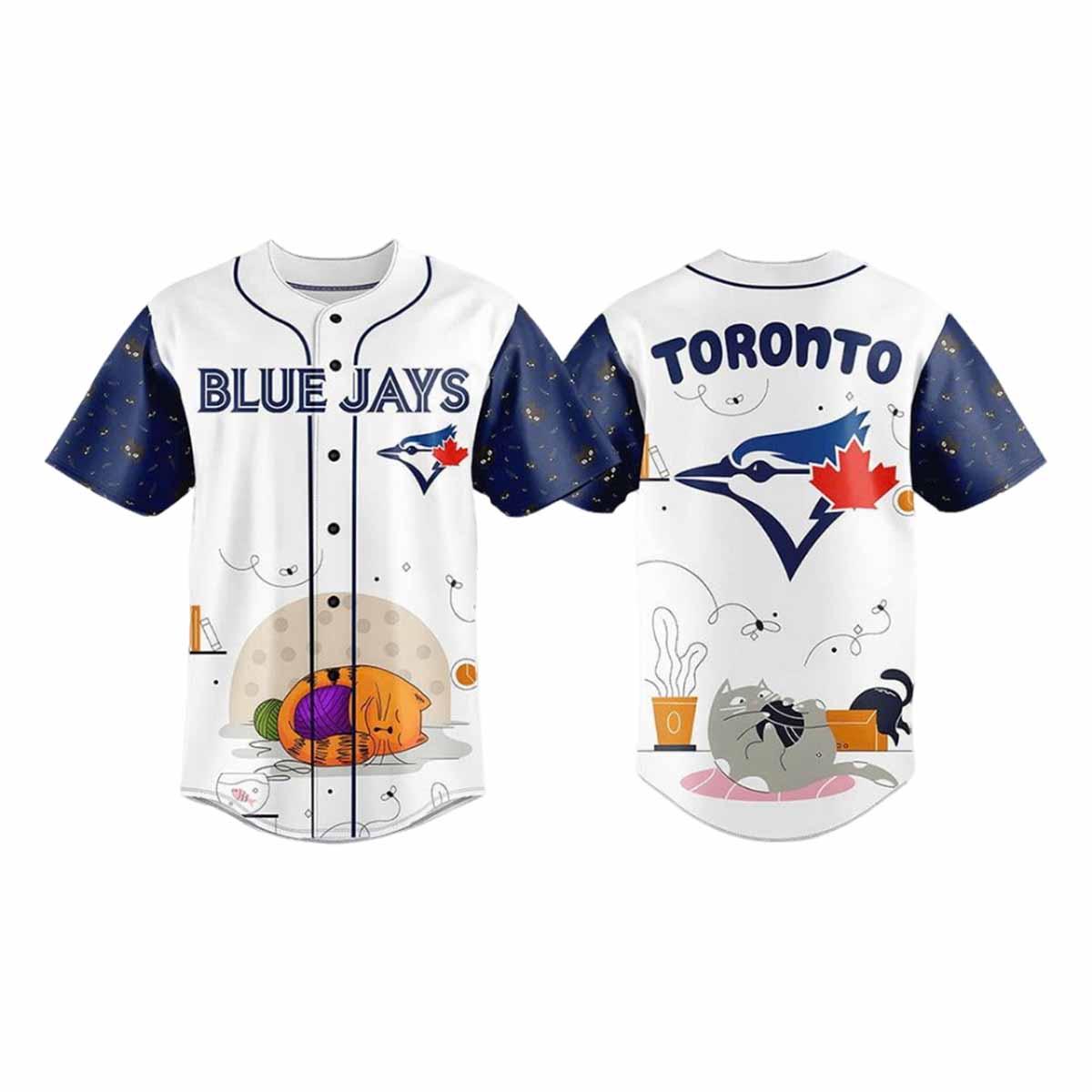2025 Blue Jays x Cat Day Jersey 2025 Blue Jays x Cat Day Jersey