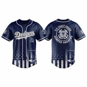 2025 Dodgers US Coast Guard Jersey