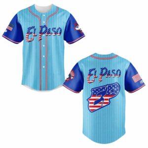 2025 El Paso Chihuahuas Independence Day Jersey 2025 El Paso Chihuahuas Independence Day Jersey