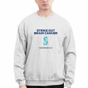 2025 Mariners Strike Out Brain Cancer T shirt Giveaway