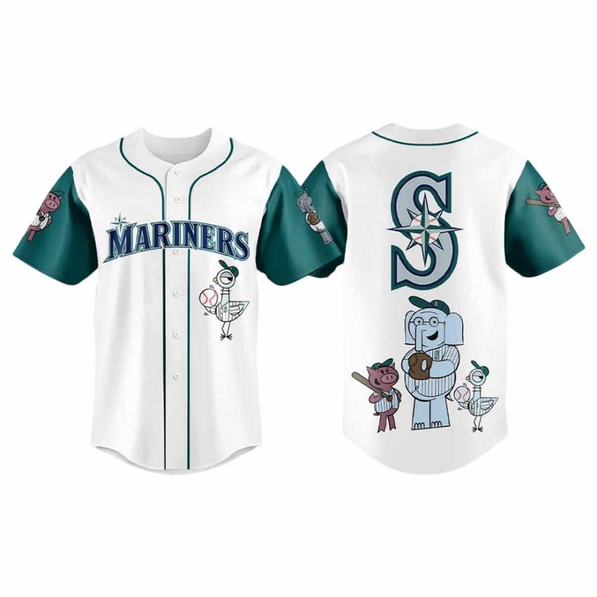 2025 Mariners The Pigeon Night Jersey 2025 Mariners The Pigeon Night Jersey