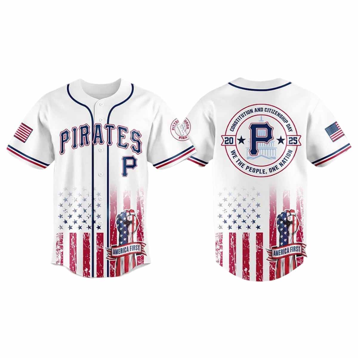 2025 Pirates Happy Constitution And Citizenship Day Jersey 2025 Pirates Happy Constitution And Citizenship Day Jersey