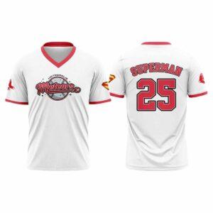2025 Red Sox Superman Night Metropolis Meteors Shirt