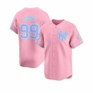 2025 Yankees Bubblegum Pink Jersey 2025 Yankees Bubblegum Pink Jersey