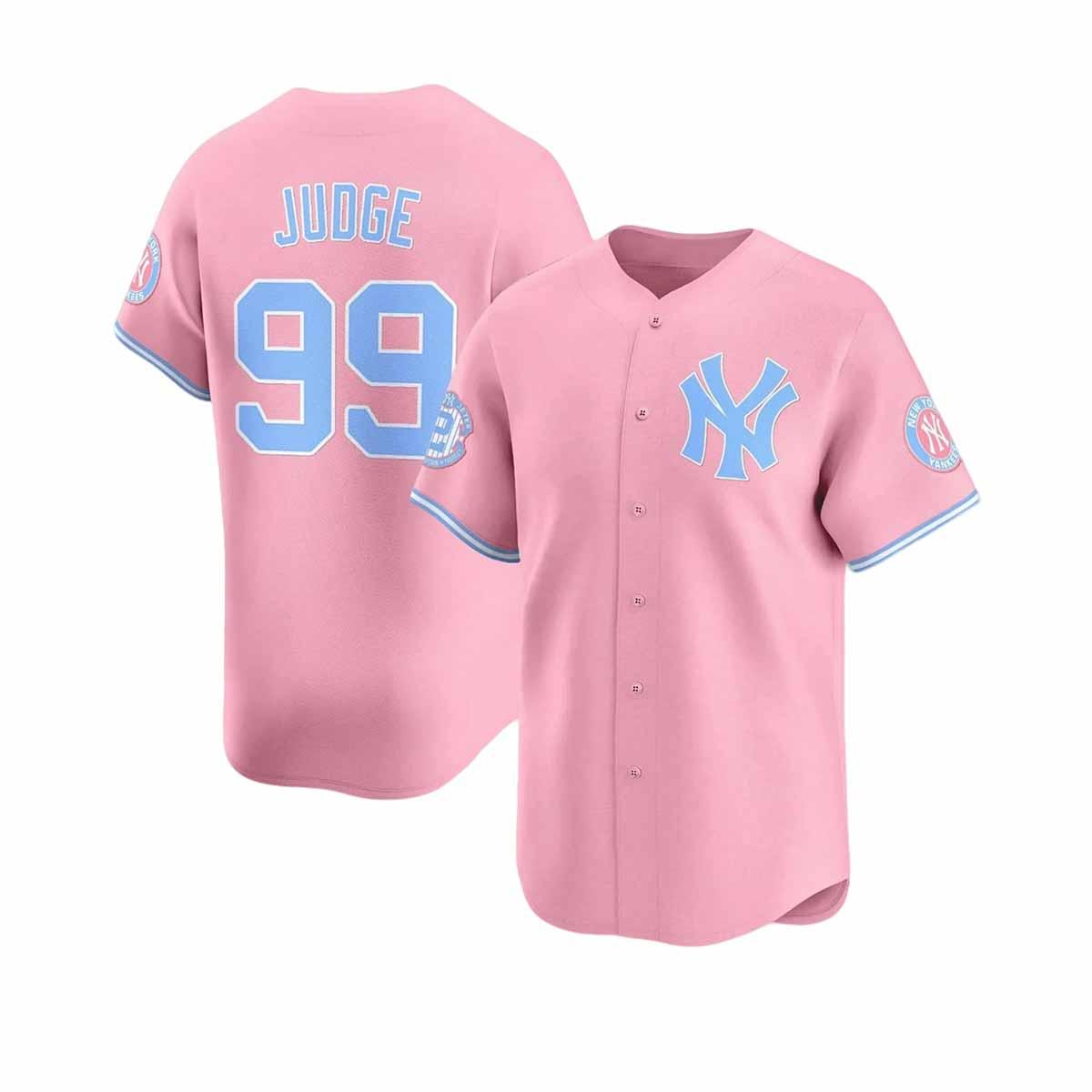2025 Yankees Bubblegum Pink Jersey 2025 Yankees Bubblegum Pink Jersey