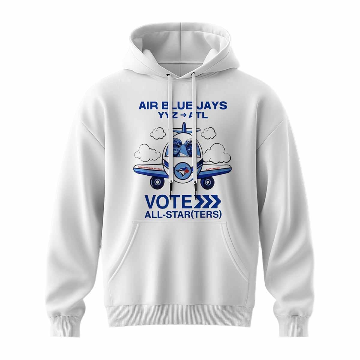 Air Blue Jays Vote All Star 2025 Hoodie Air Blue Jays Vote All Star 2025 Hoodie