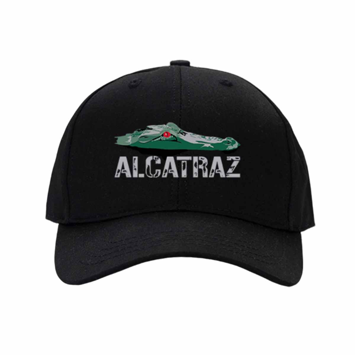 Alcatraz Black Structured Adjustable Hat Alcatraz Black Structured Adjustable Hat