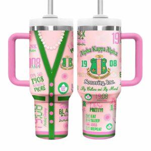 Alpha Kappa Alpha 1908 Tumbler Alpha Kappa Alpha 1908 Tumbler