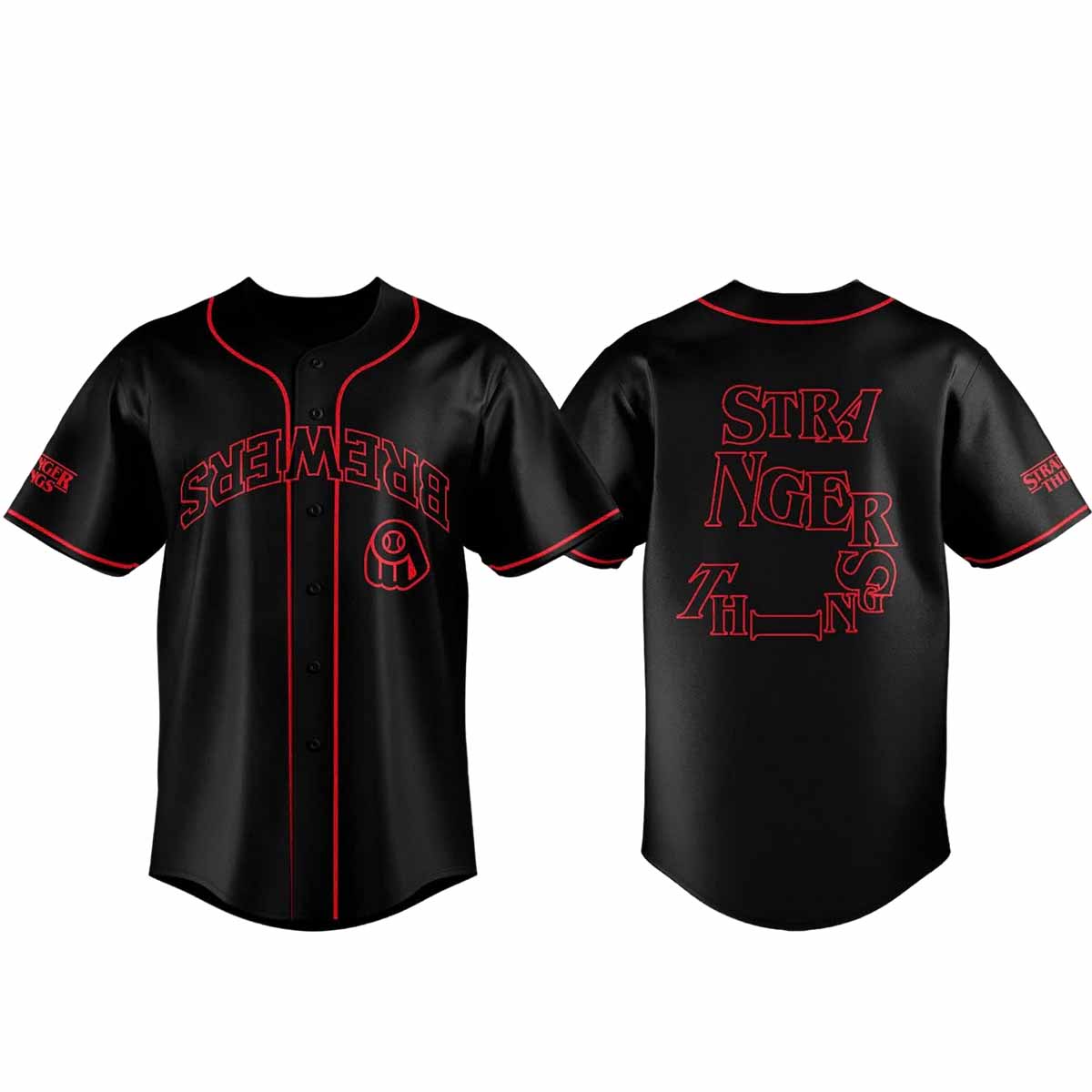 Brewers Stranger Things Night Jersey 2025 Brewers Stranger Things Night Jersey 2025
