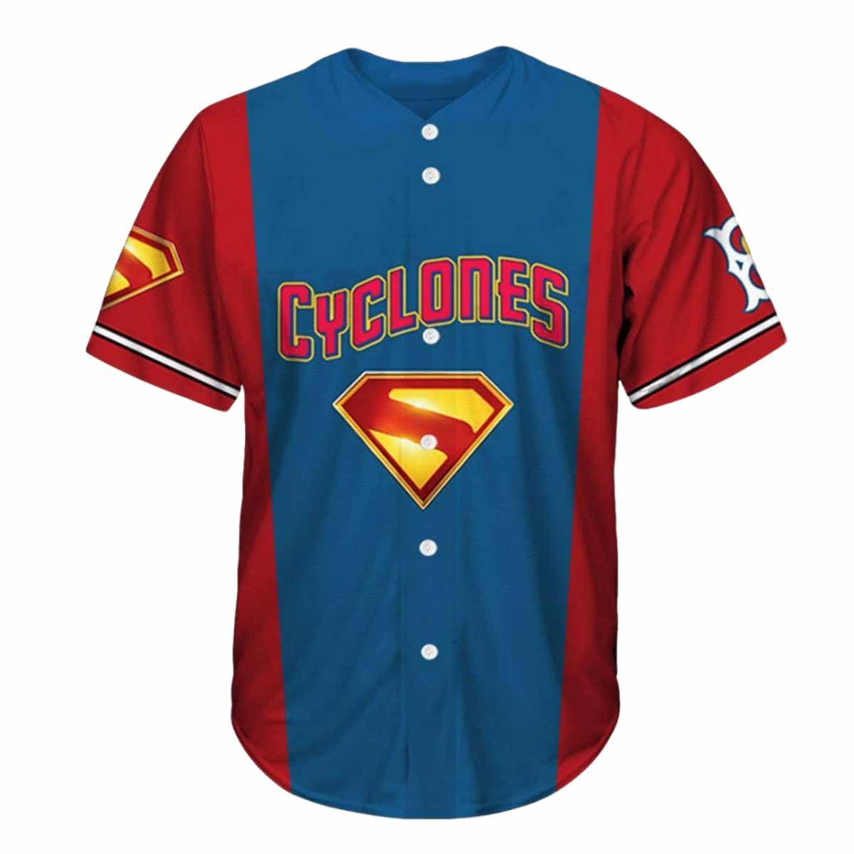 Brooklyn Cyclones x Superman Night Baseball Jersey 2025 Brooklyn Cyclones x Superman Night Baseball Jersey 2025