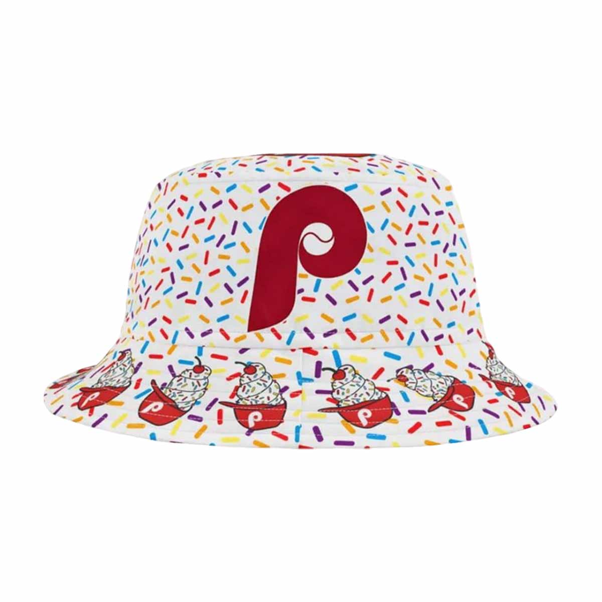 Colorful Phillies Ice Cream Sprinkles Bucket Hat Colorful Phillies Ice Cream Sprinkles Bucket Hat