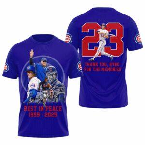 Cubs Ryne Sandberg Rest In Peace 1959 2025 Thank You For The Memories Shirt