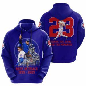 Cubs Ryne Sandberg Rest In Peace 1959 2025 Thank You For The Memories Shirt 1 Cubs Ryne Sandberg Rest In Peace 1959 2025 Thank You For The Memories Shirt