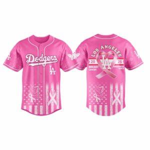 Dodgers Breast Cancer Awareness Month Jersey 2025 Dodgers Breast Cancer Awareness Month Jersey 2025