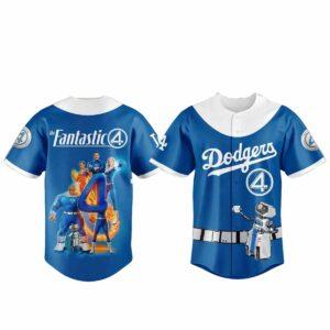Dodgers The Fantastic Four Jersey 2025