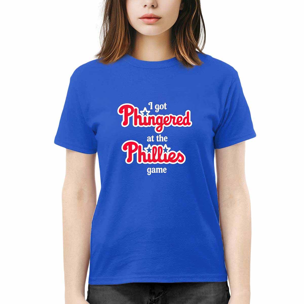 I Got Phingered At The Phillies Game Shirt I Got Phingered At The Phillies Game Shirt