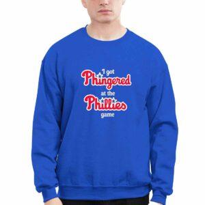 I Got Phingered At The Phillies Game Shirt 3 I Got Phingered At The Phillies Game Shirt