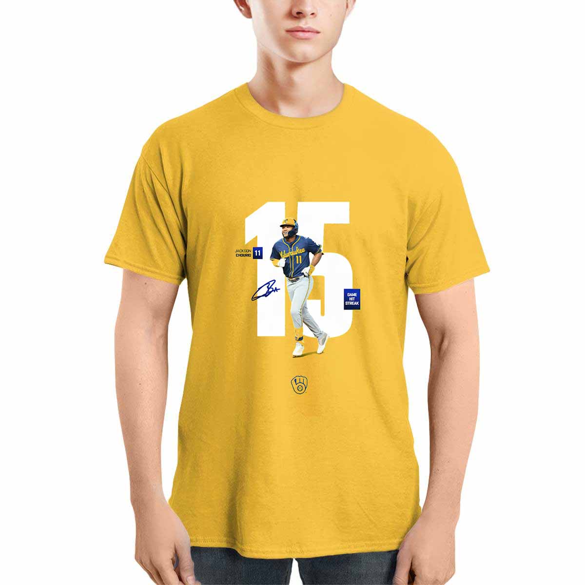 Jackson Chourio 10 Game Hit Streak Shirt Jackson Chourio 10 Game Hit Streak Shirt