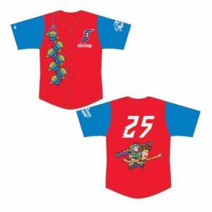 Jacksonville Jumbo Shrimp Toy Story Adult 2025 Jersey