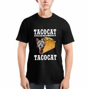 Joe Burrow Tacocat Spelled Backwards Is Tacocat Shirt