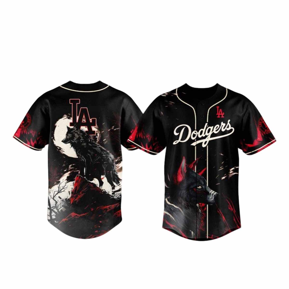 LA Dodgers Wolf Night Jersey 2025 LA Dodgers Wolf Night Jersey 2025
