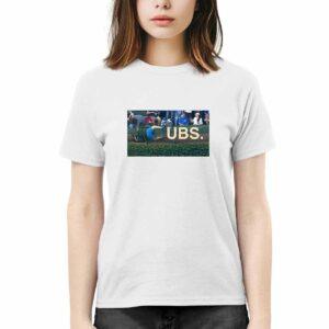 Man Catching Ball Cubs Shirt 2025