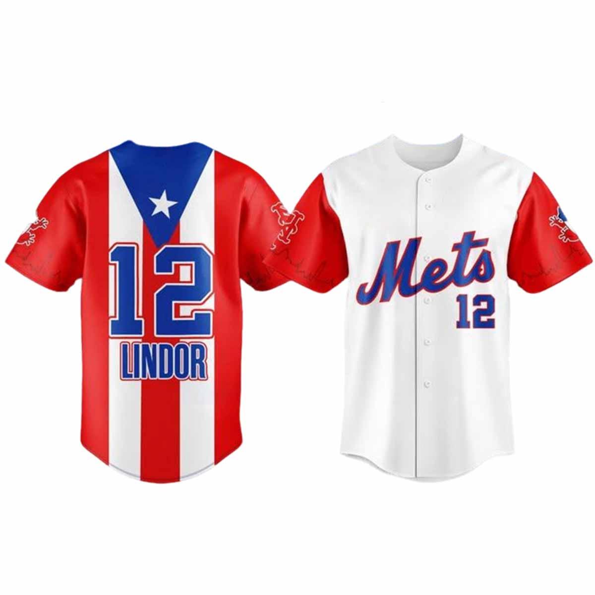 Mets Puerto Rico Night Jersey 2025 Mets Puerto Rico Night Jersey 2025
