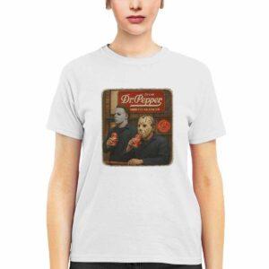 Michael Myers Jason Voorhees Drink Dr Pepper Good For Halloween Shirt Michael Myers Jason Voorhees Drink Dr Pepper Good For Halloween Shirt