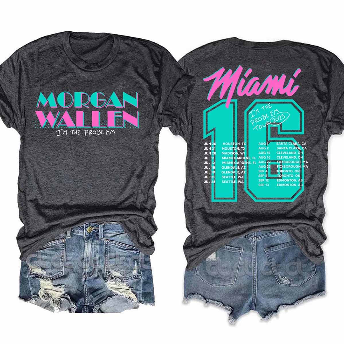 Morgan Wallen Miami I’m The Problem T-Shirt Morgan Wallen Miami I’m The Problem T-Shirt