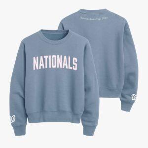 Nationals 2025 Ladies Night Crewneck Sweatshirt Giveaway