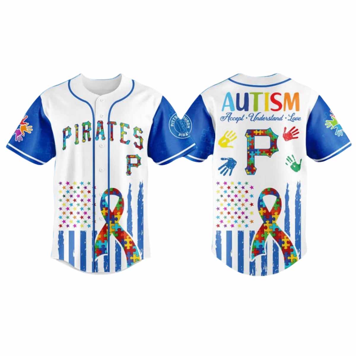 Pirates Autism Awareness Month Jersey 2025 Pirates Autism Awareness Month Jersey 2025