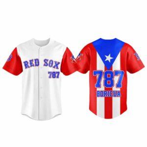 Red Sox Puerto Rico Night Jersey 2025 Red Sox Puerto Rico Night Jersey 2025
